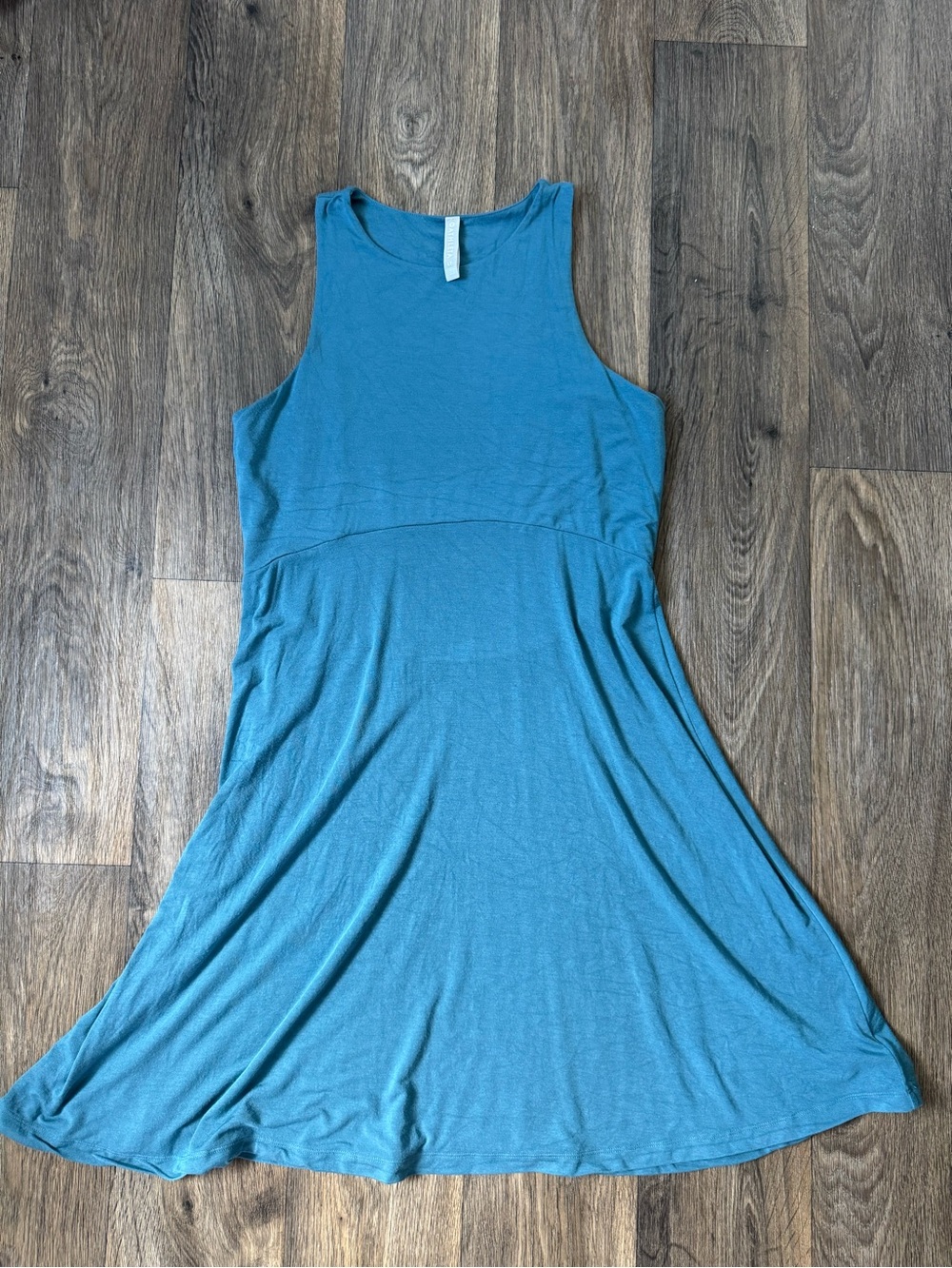 Athleta Santorini Thera Women’s Blue Modal Blend Tank Stretch Jersey Tall L